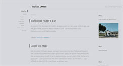 Desktop Screenshot of michaellapper.de